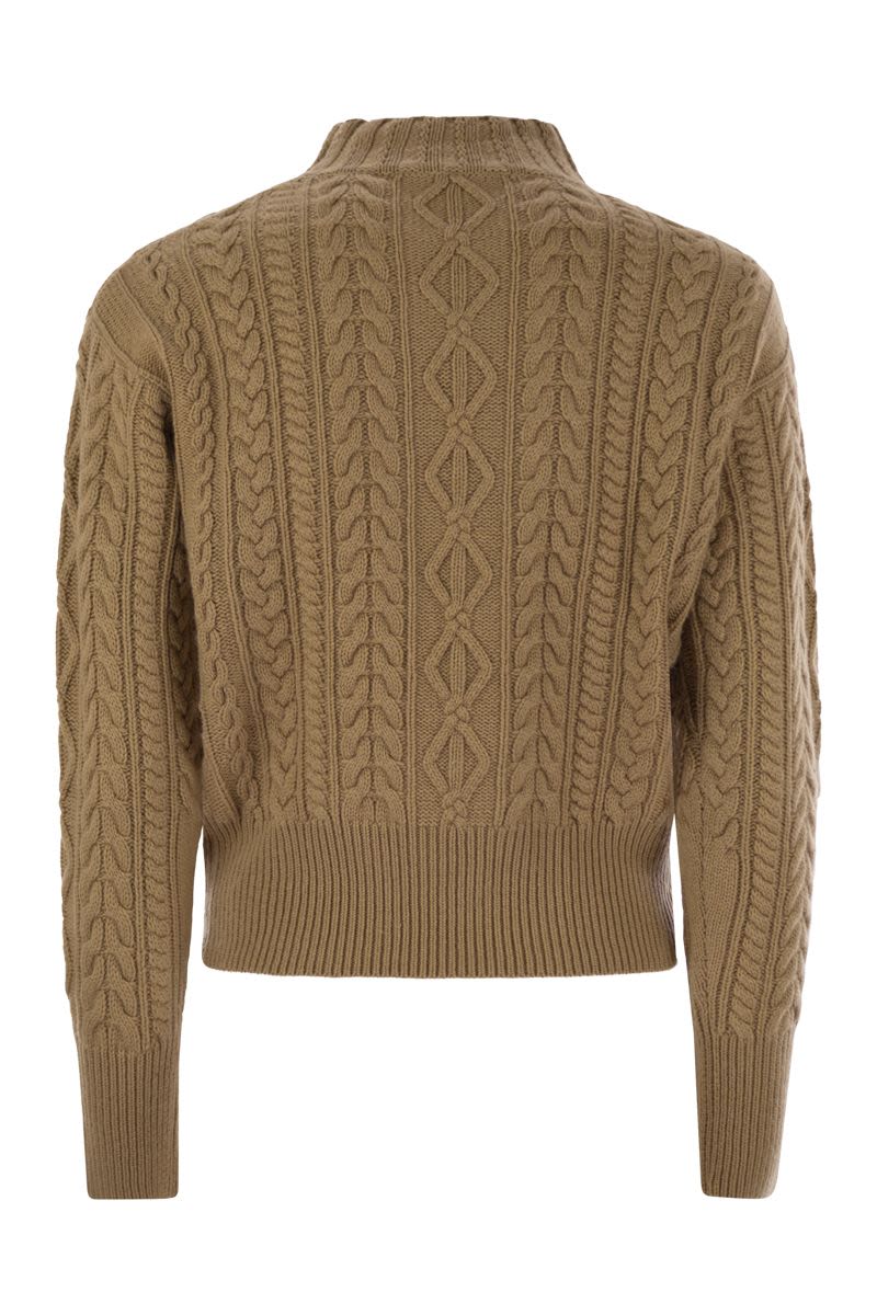 MAX MARA Mini Wool and Cashmere Crewneck Sweater
