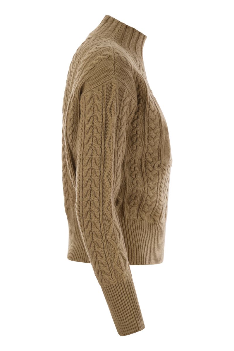 MAX MARA Mini Wool and Cashmere Crewneck Sweater