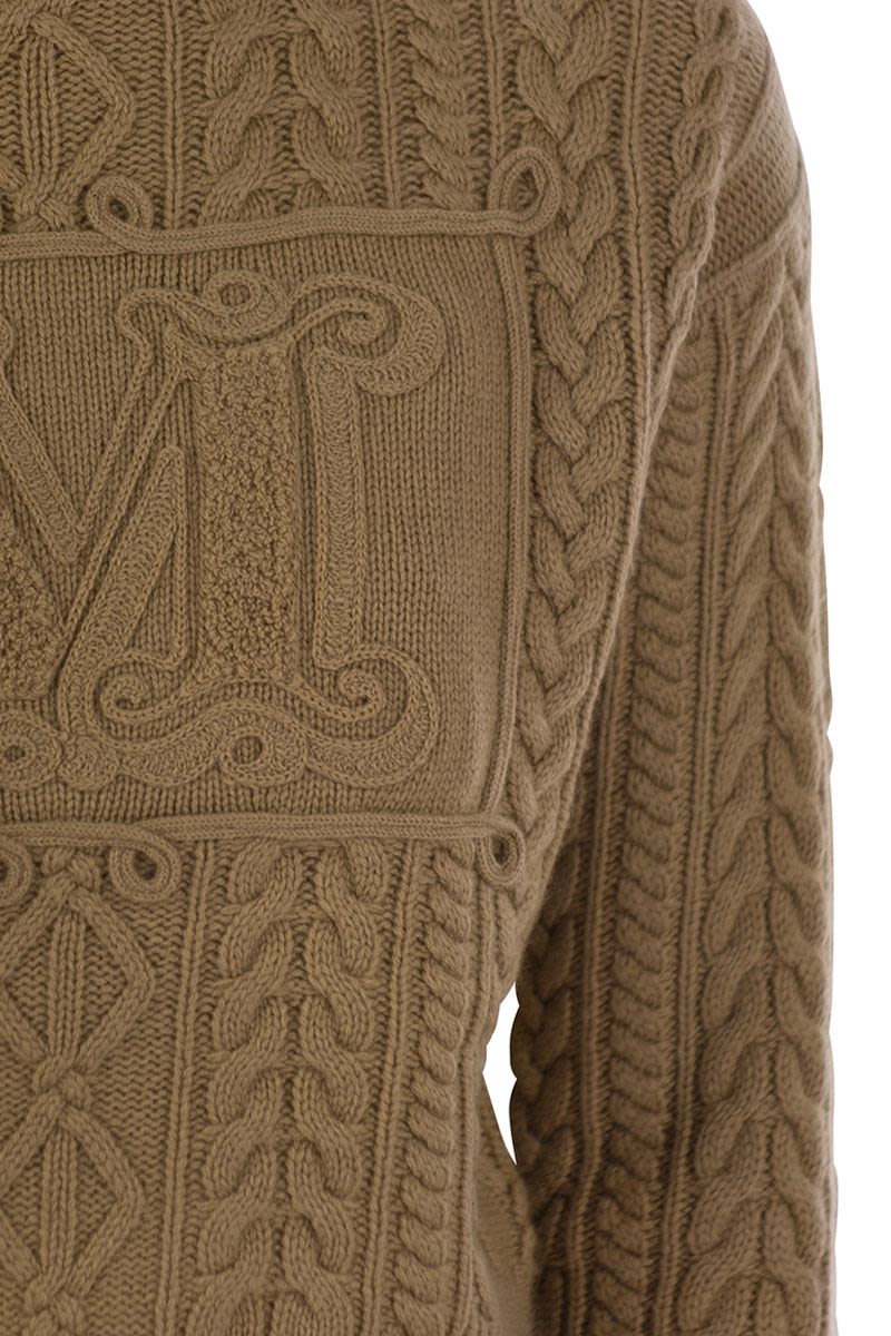 MAX MARA Mini Wool and Cashmere Crewneck Sweater