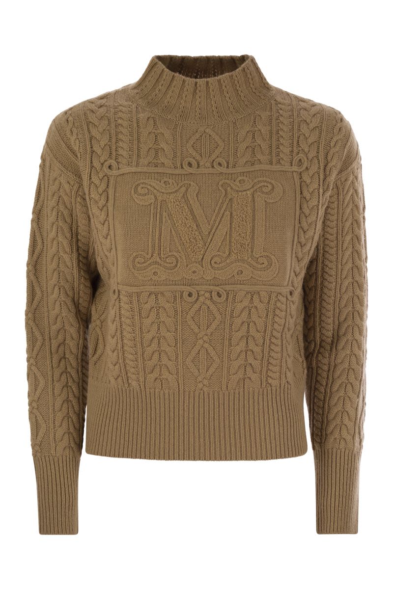 MAX MARA Mini Wool and Cashmere Crewneck Sweater