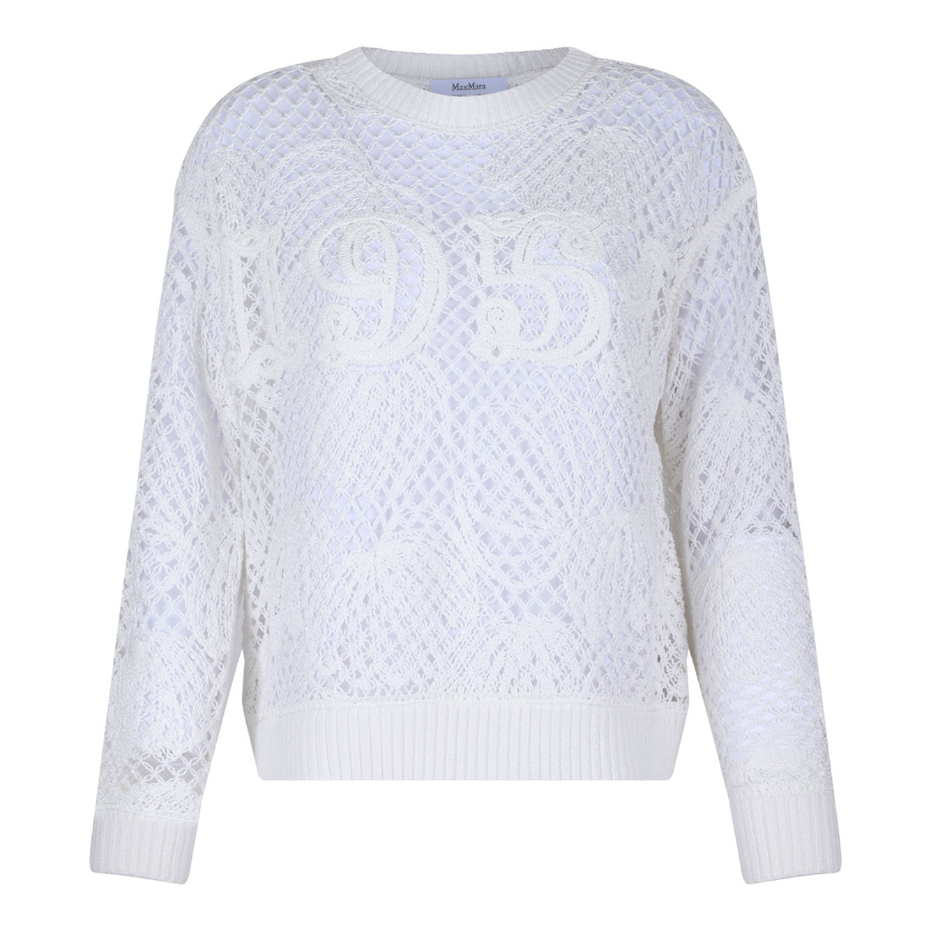 MAX MARA Cotton Blend Sweater for Women - SS25 Collection