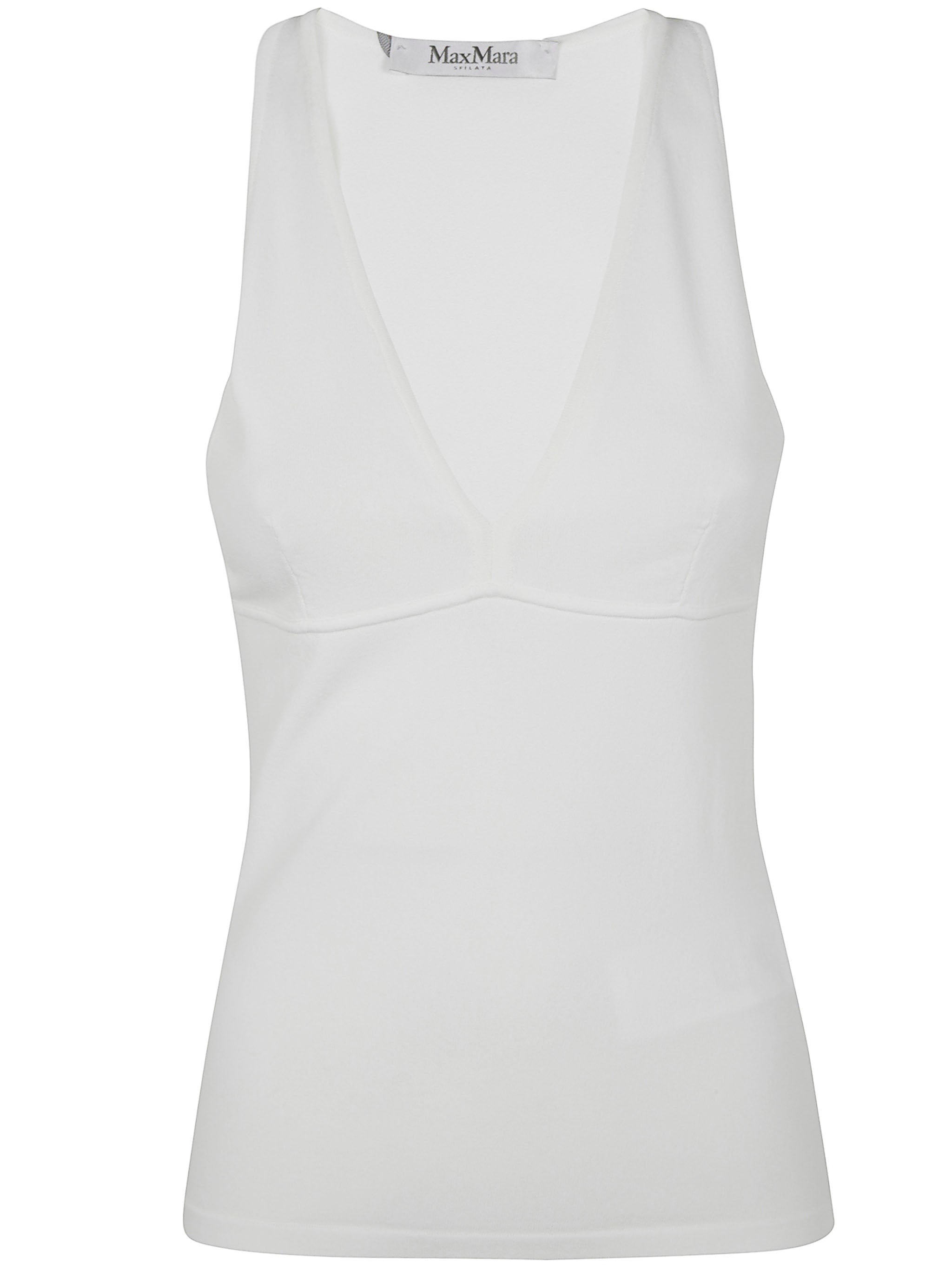 MAX MARA Cotton Bra Tank Top