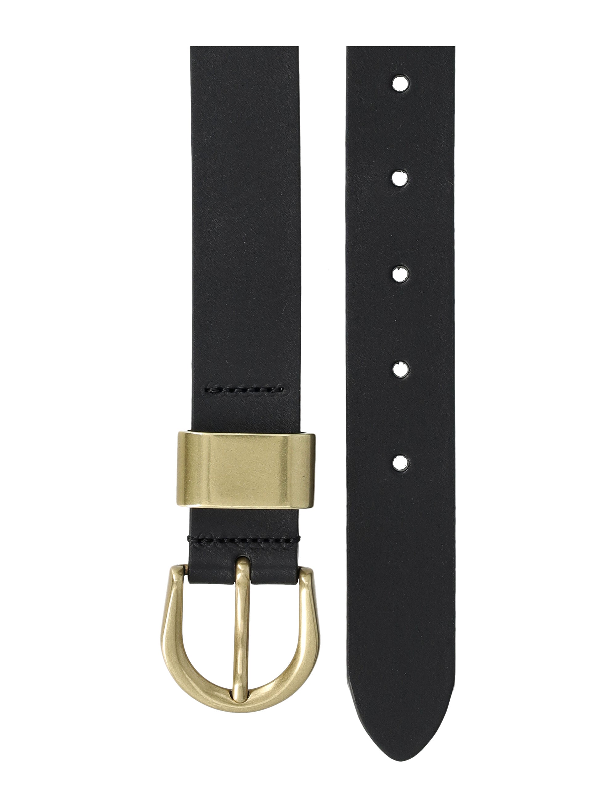 SESSUN Miloa Leather Belt - 3 cm Height