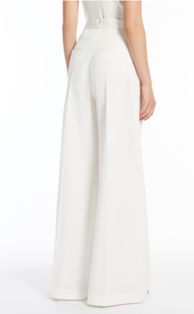 MAX MARA Concealed Fastening Pleated Trousers for Women