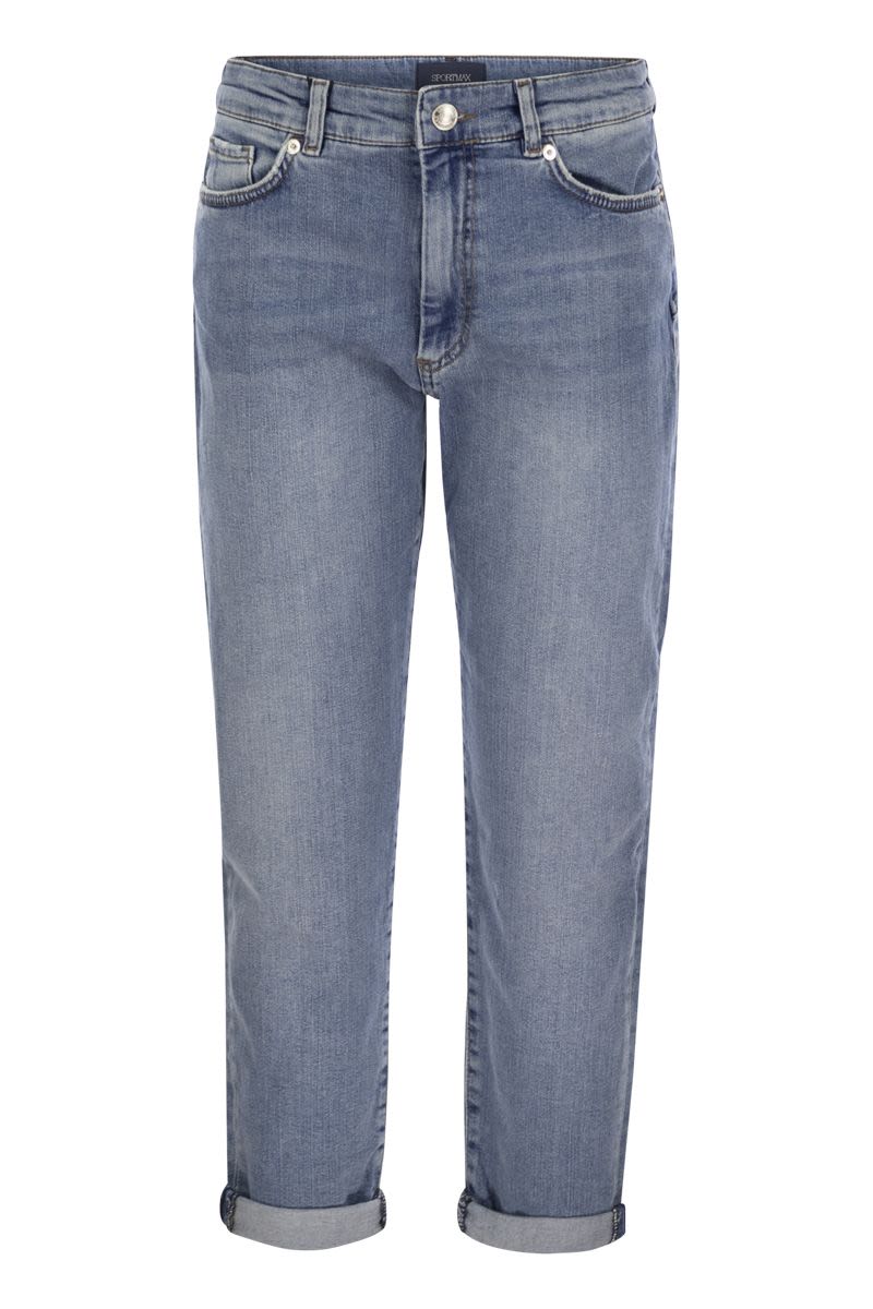 MAX MARA SPORTMAX Perfect Fit Boyfriend Denim - Women’s Low Waist Design