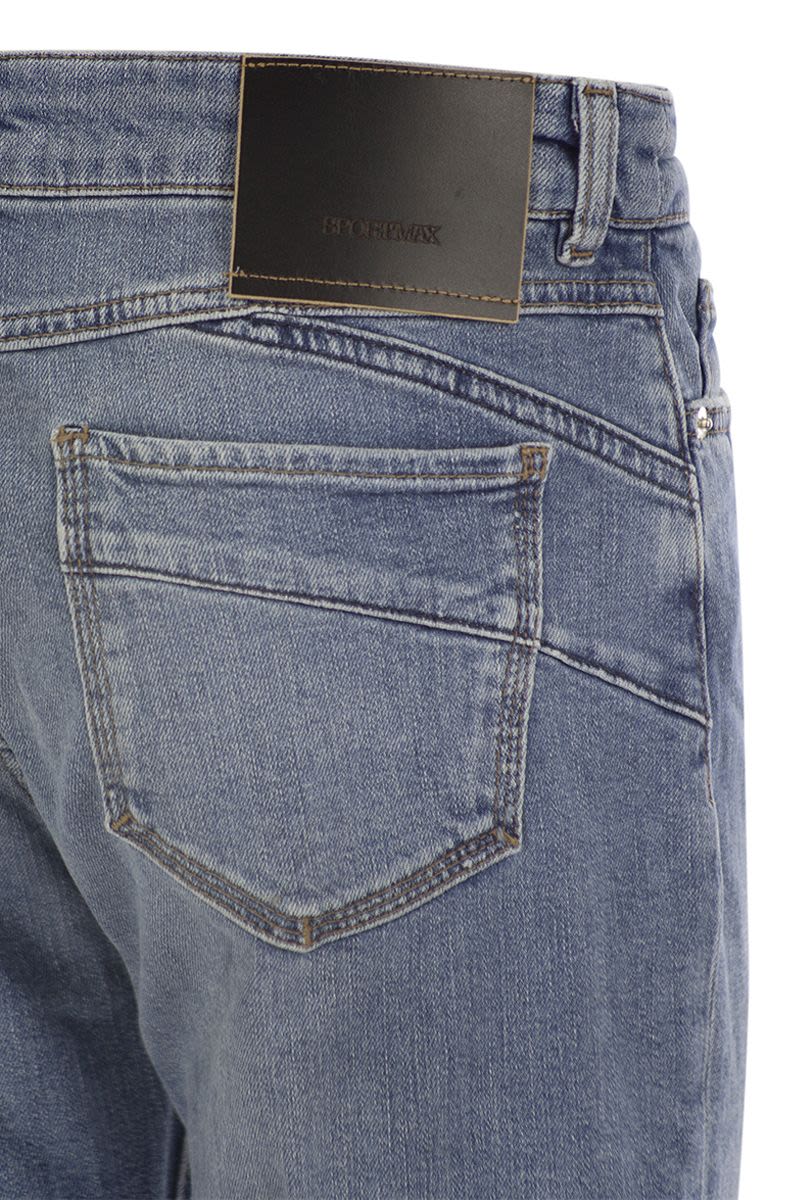 MAX MARA SPORTMAX Perfect Fit Boyfriend Denim - Women’s Low Waist Design