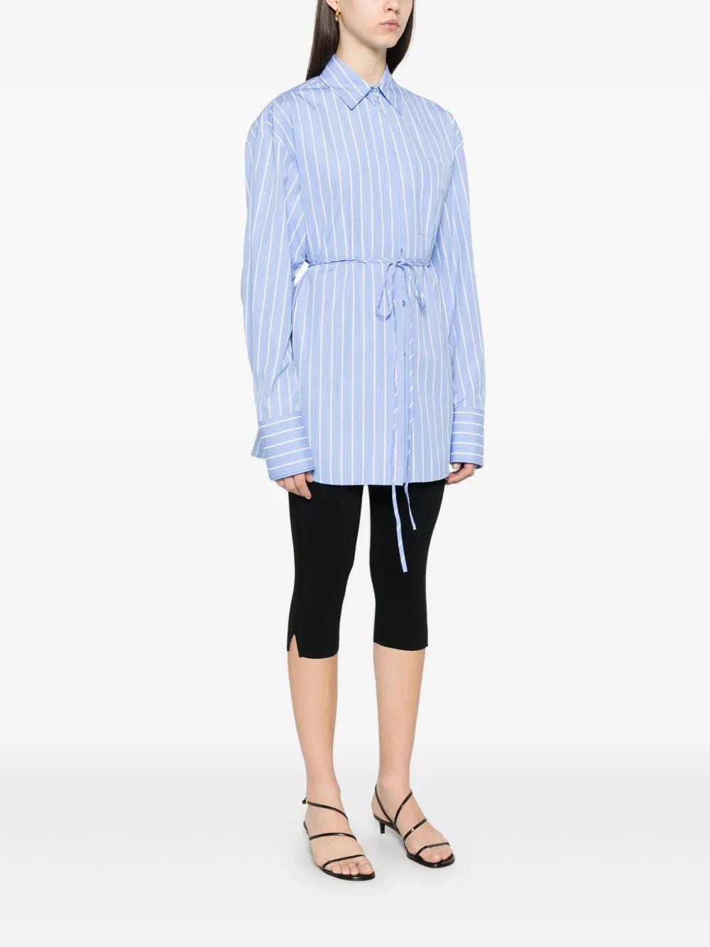 SPORTMAX Oversized Signature Shirt - Size 38