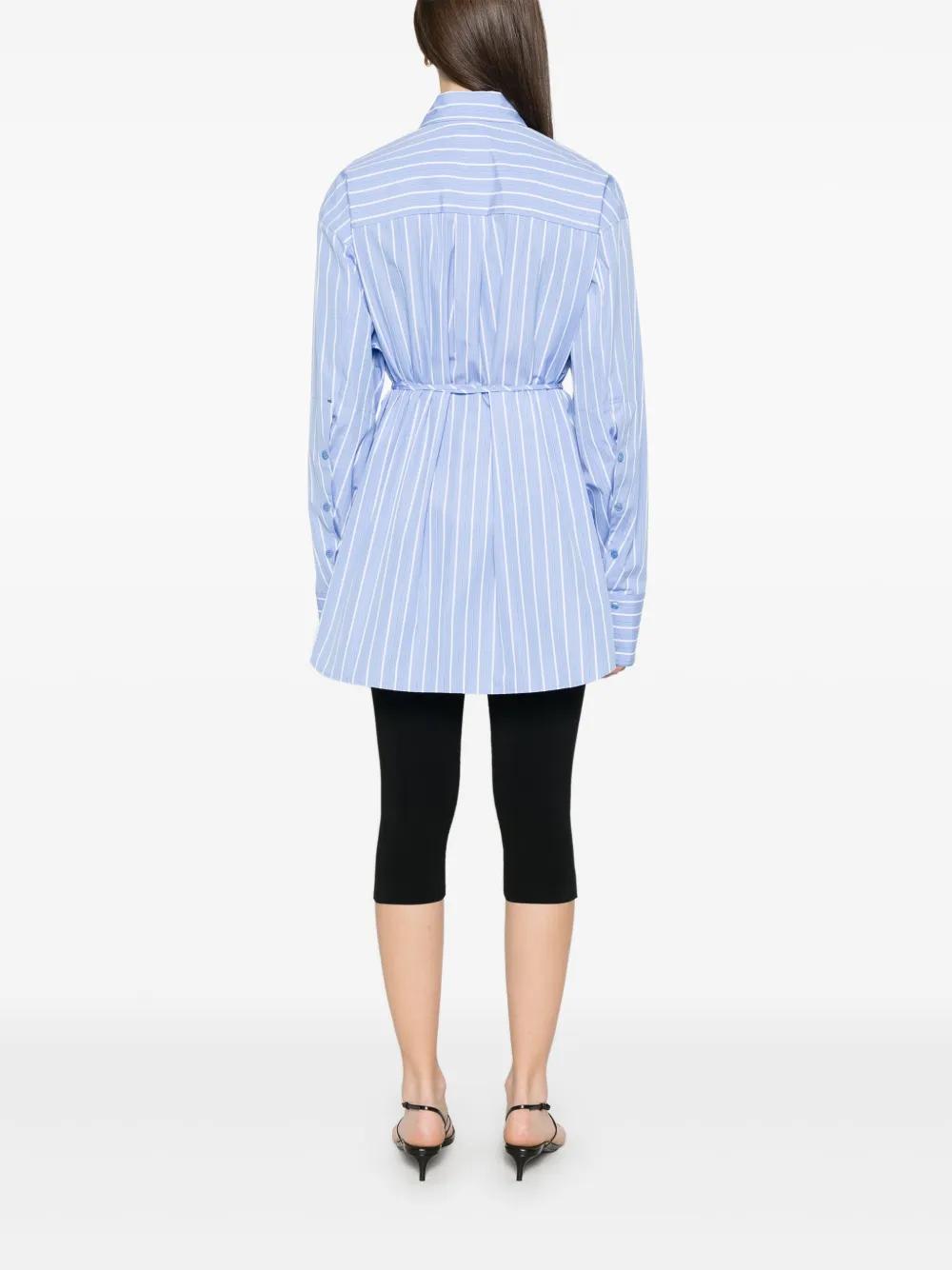 SPORTMAX Oversized Signature Shirt - Size 38