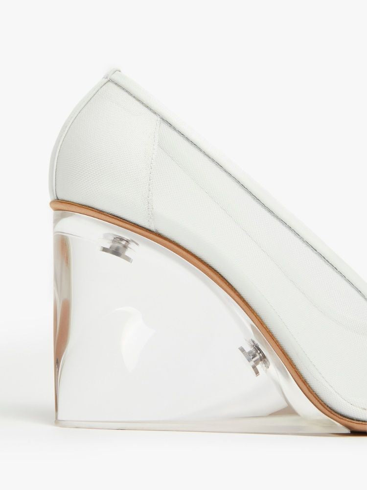 MAX MARA SPORTMAX Transparent Pump Footwear for Women