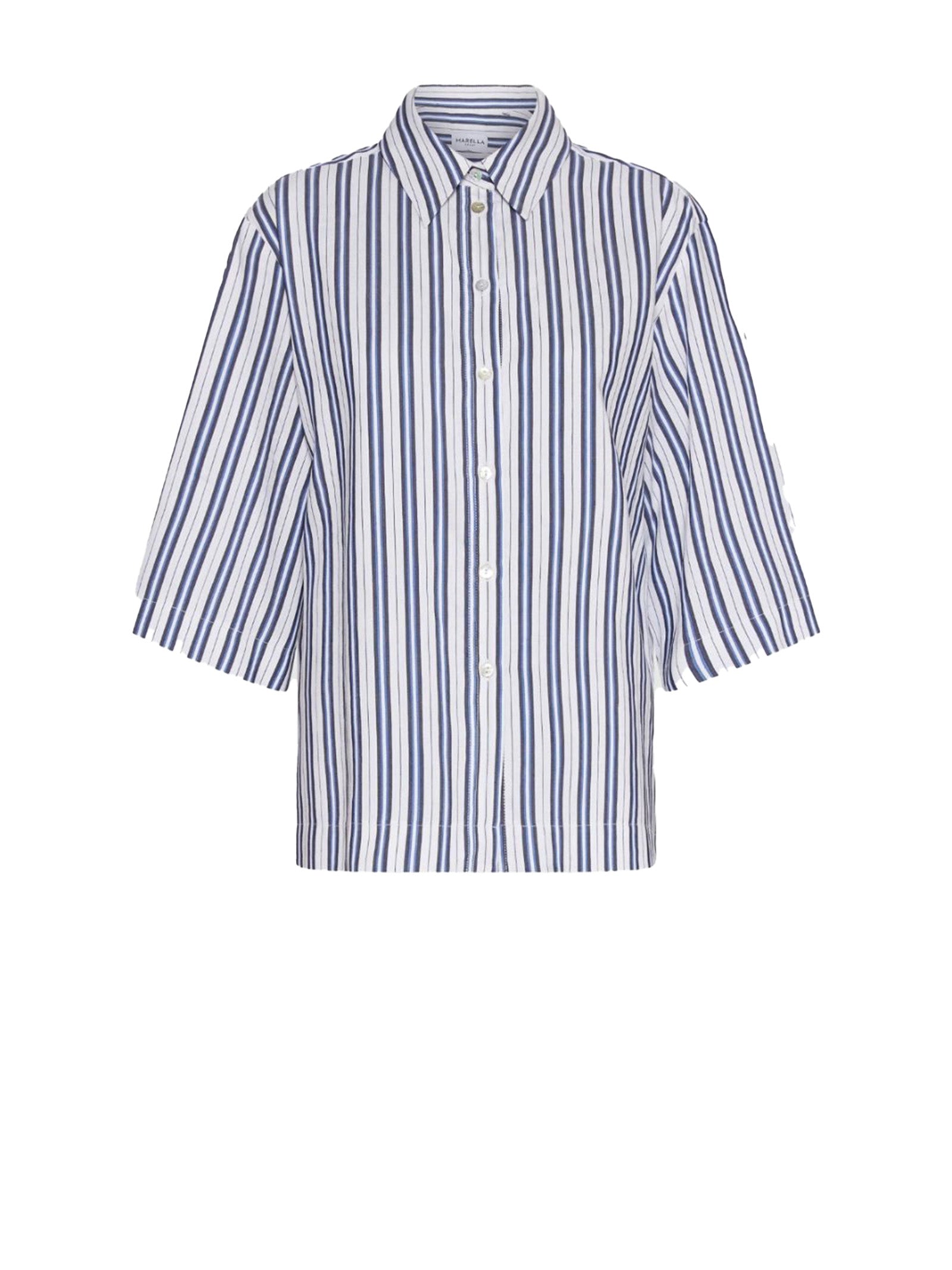 MARELLA Striped Button-Up Shirt for Women