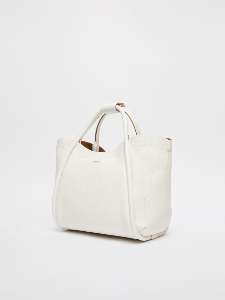 MAX MARA Drummed Marine Mini Handbag