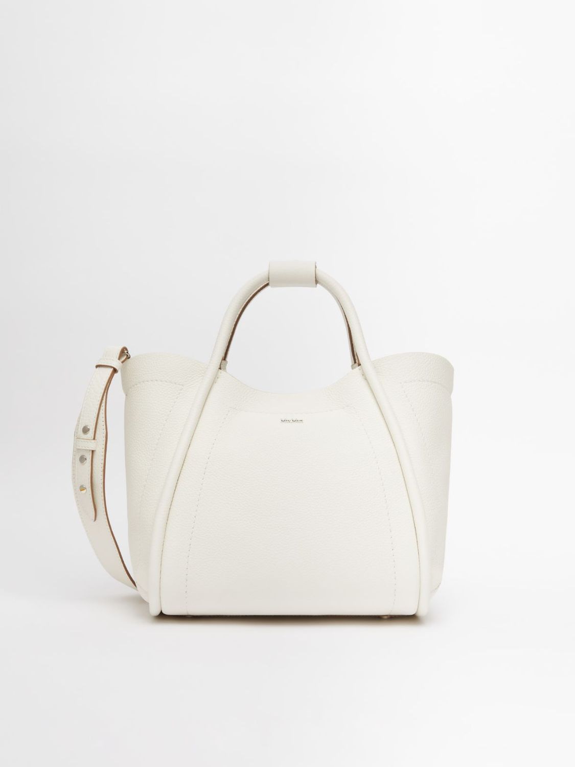 MAX MARA Drummed Marine Mini Handbag
