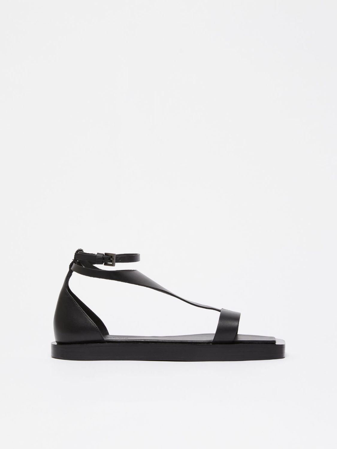 MAX MARA Velaflat Leather Sandals for Women