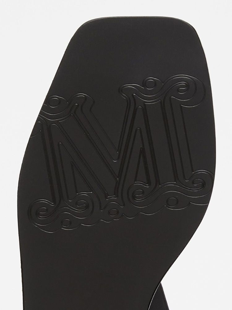 MAX MARA Velaflat Leather Sandals for Women