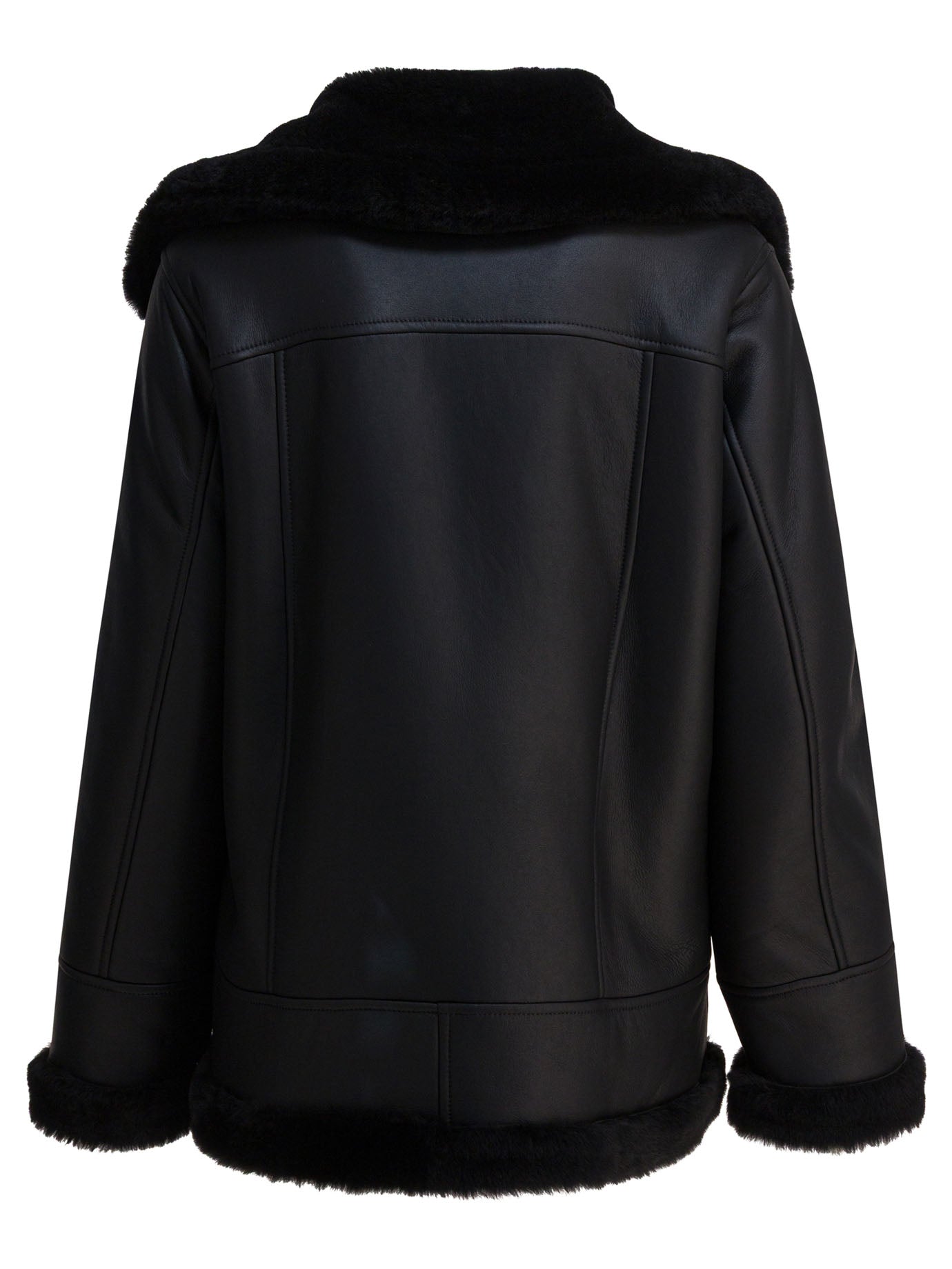 BLANCHA Stylish Shearling Jacket for Women - FW25 Collection