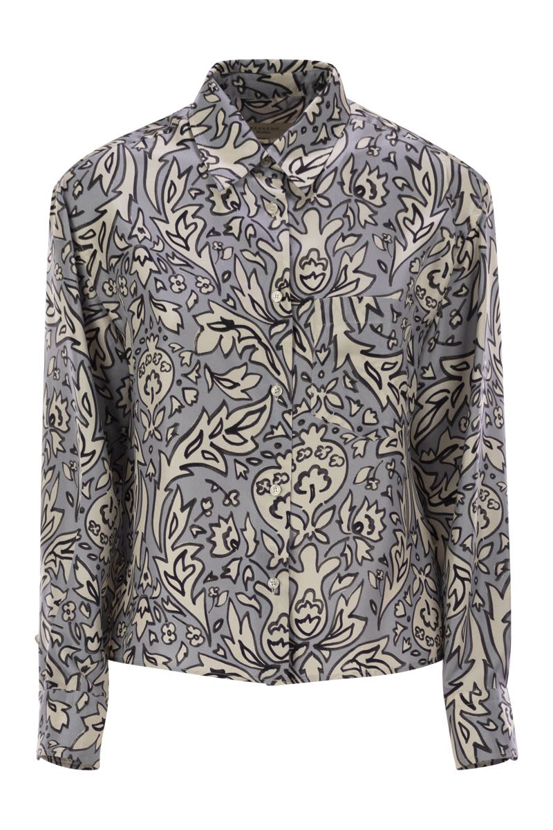WEEKEND MAX MARA Silk Twill Shirt - Women's Classy Essentials