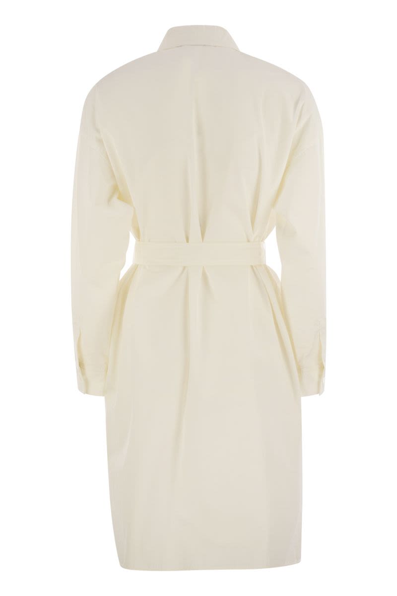 WEEKEND MAX MARA Mini Poplin Chemise Dress