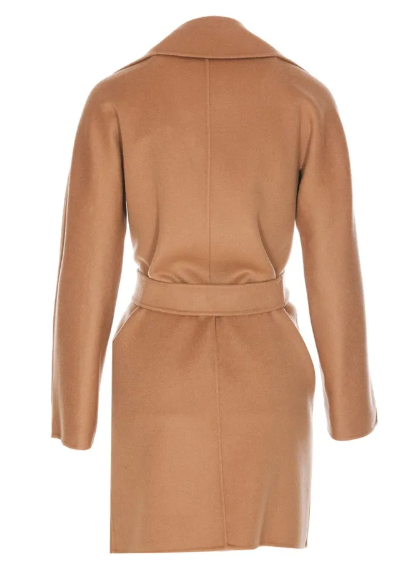 MAX MARA STUDIO Wool-Silk Blend Women's Coat