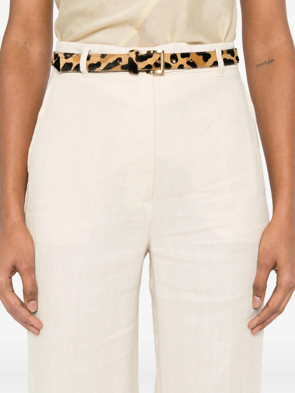 MAX MARA STUDIO Butter Linen Trousers