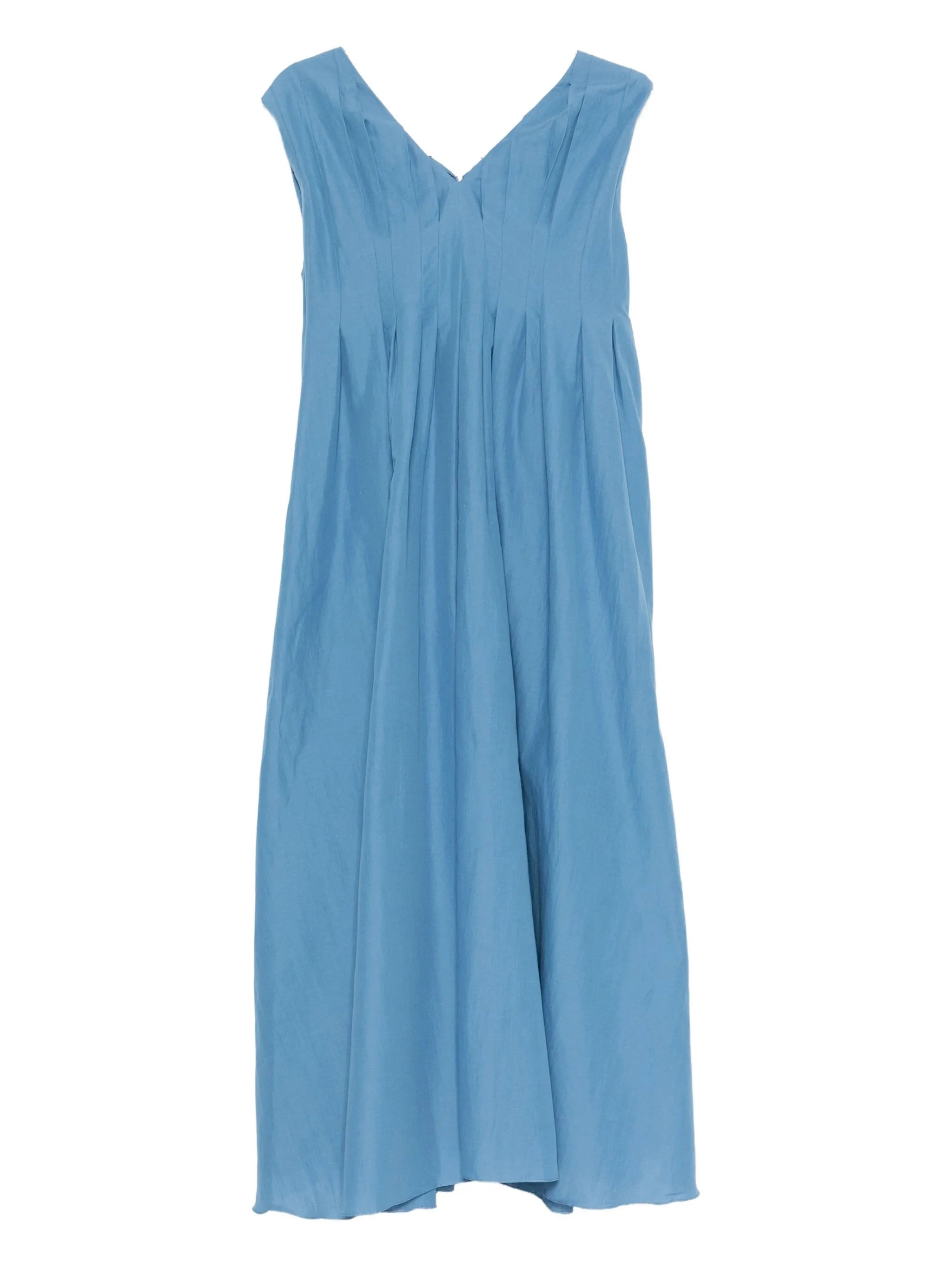 S MAX MARA Elegant Flared Sleeveless Dress - Size 40