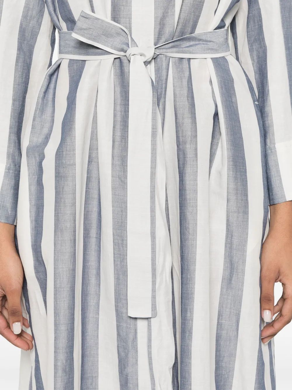 S MAX MARA Linen Utility Dress for Women - SS25