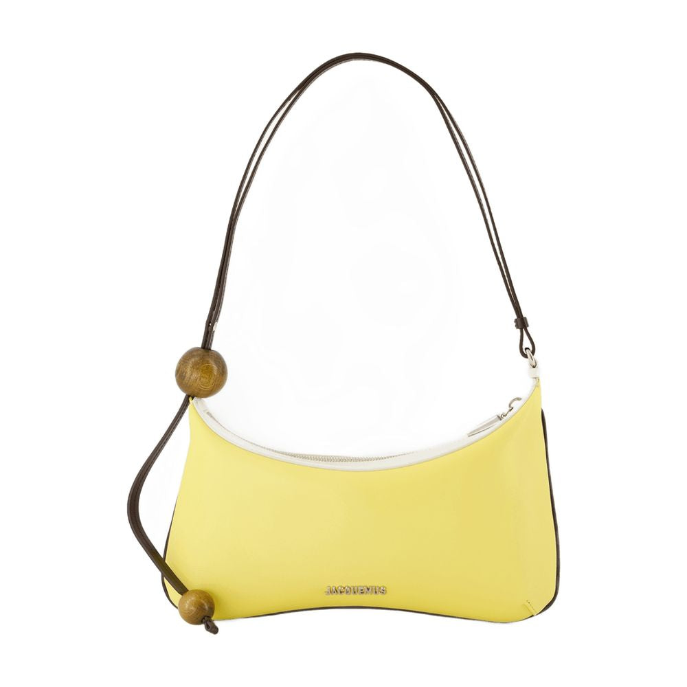JACQUEMUS Luxurious Lamb Leather Mini Shoulder Handbag