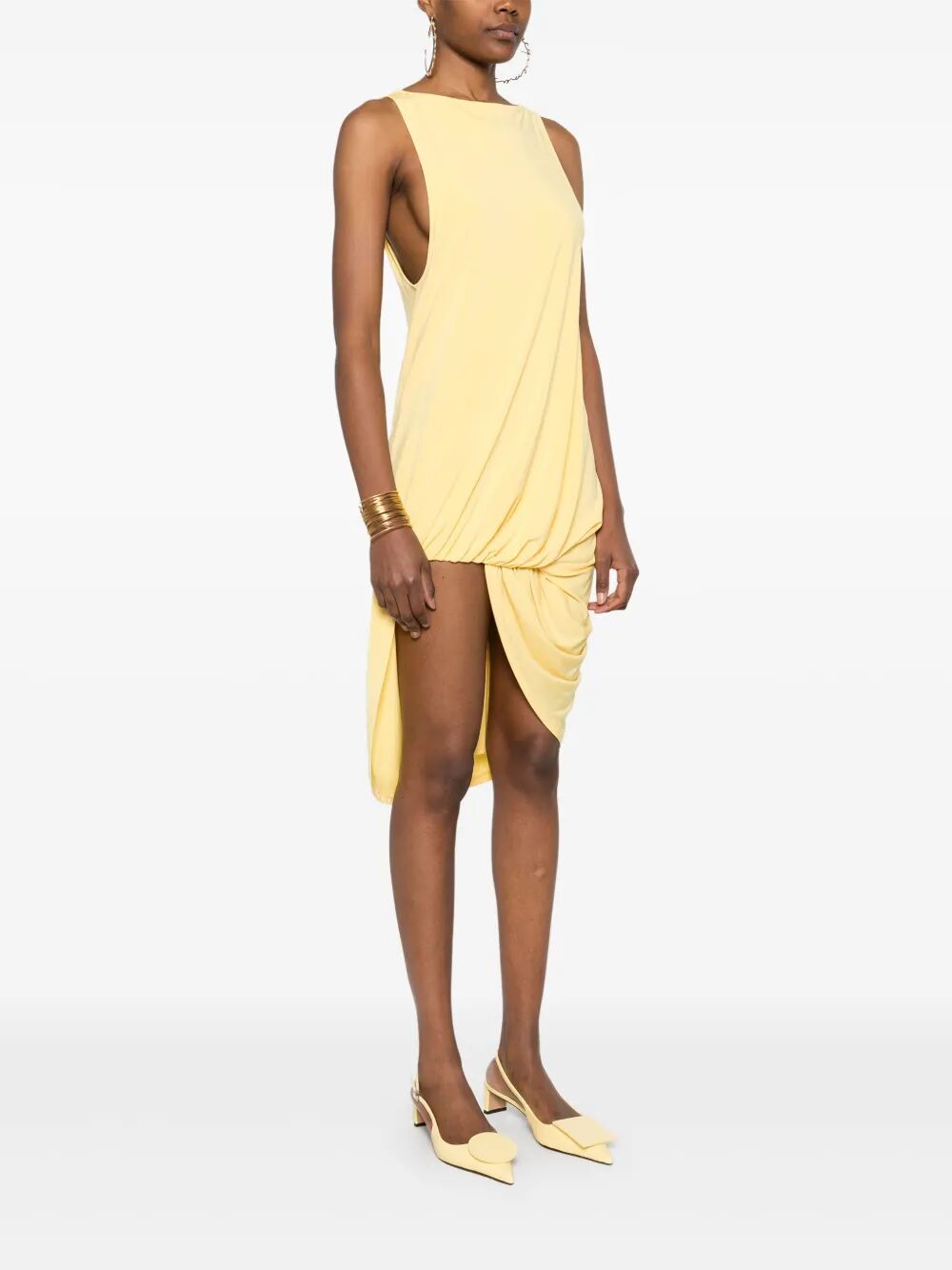 JACQUEMUS Mini Peplo Dress