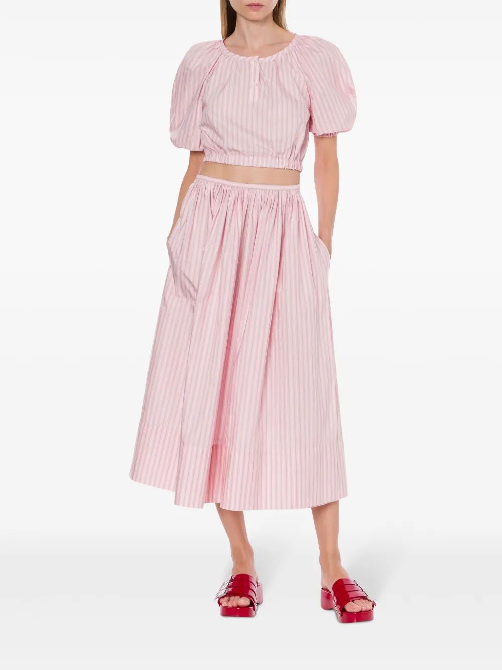 PHILOSOPHY DI LORENZO SERAFINI Breezy Women's Blouse - SS25 Collection