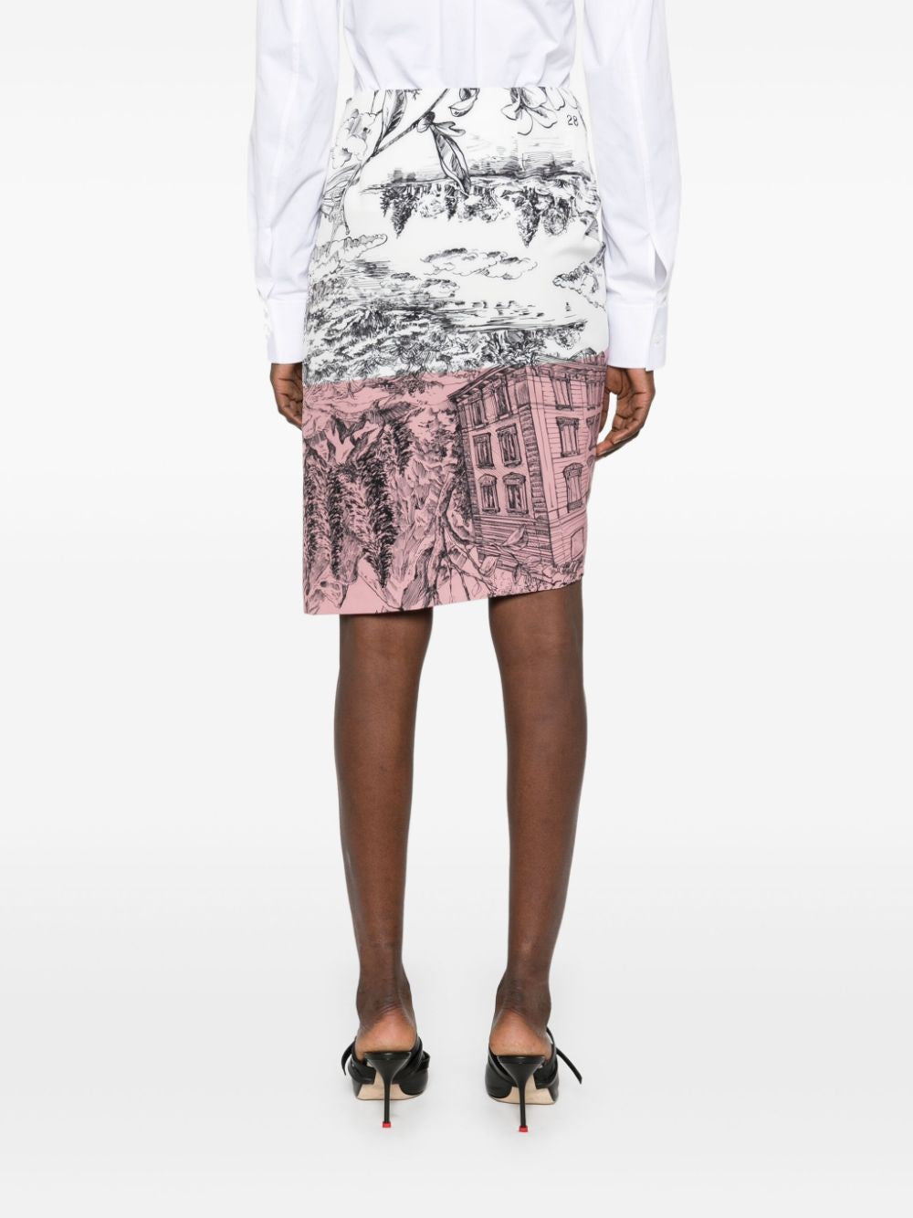 MOSCHINO JEANS Chic Mini Polyester Skirt for Women