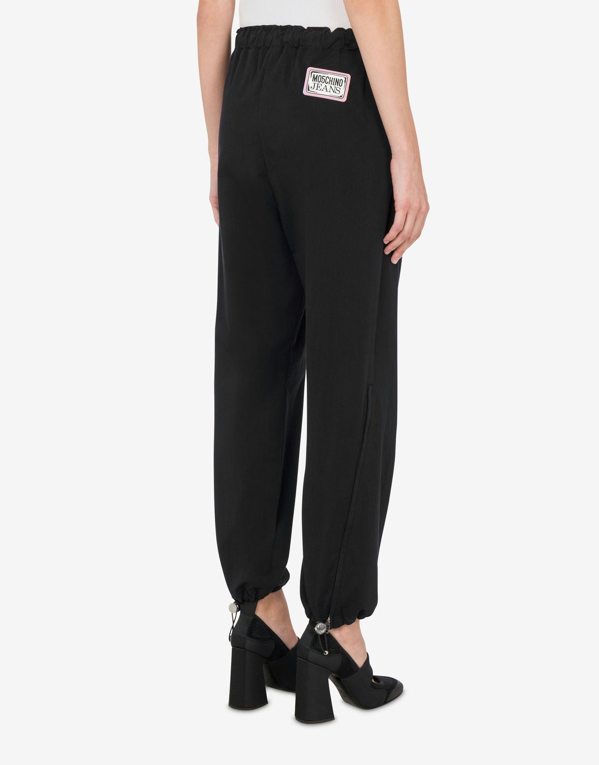 MOSCHINO JEANS Women's Slim Fit Pants for SS25