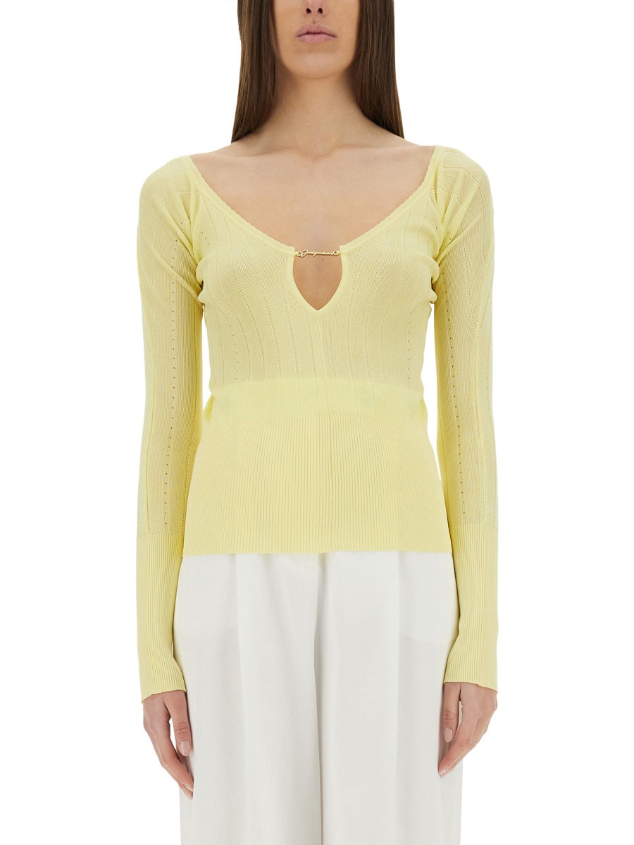 JACQUEMUS Slim Fit Mini Top - Size 36