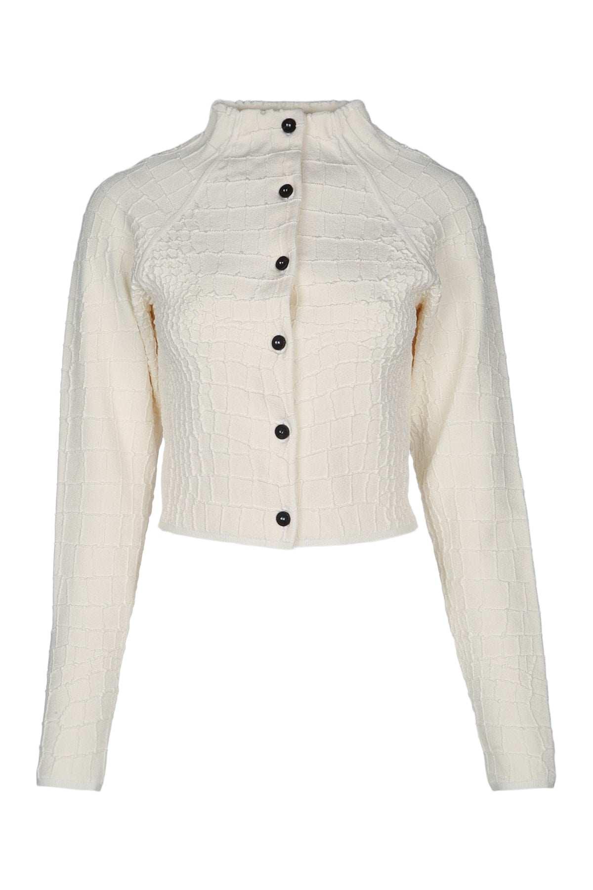 JACQUEMUS High Neck Cardigan Jacket for Women