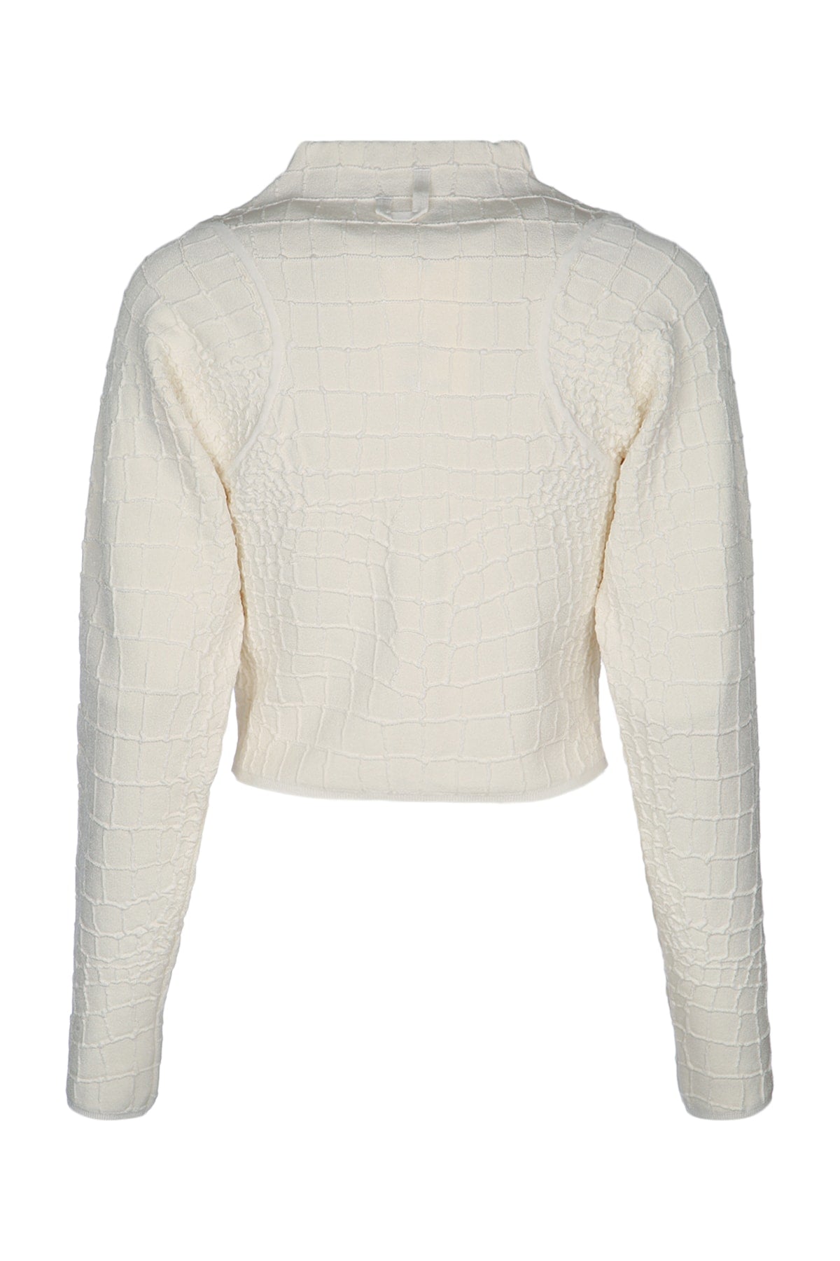 JACQUEMUS High Neck Cardigan Jacket for Women