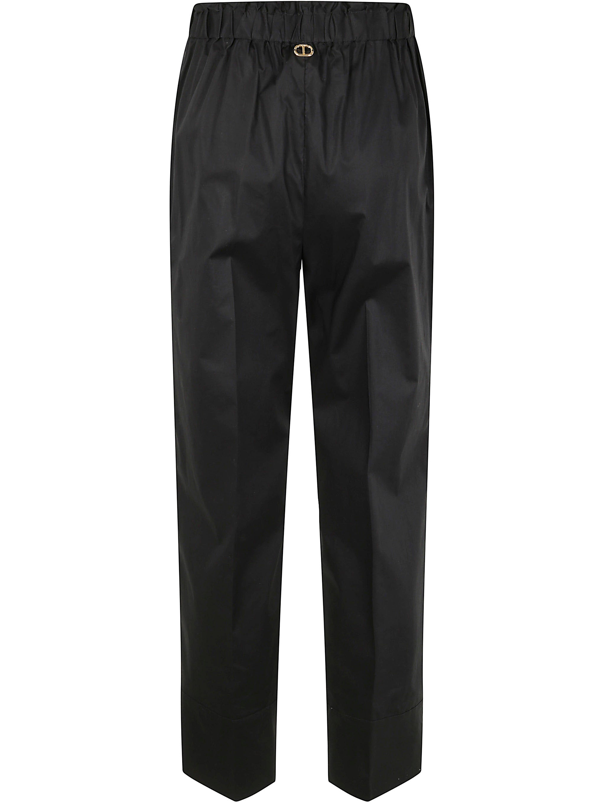 TWIN-SET Elasticated Waist Trousers for Women - SS25