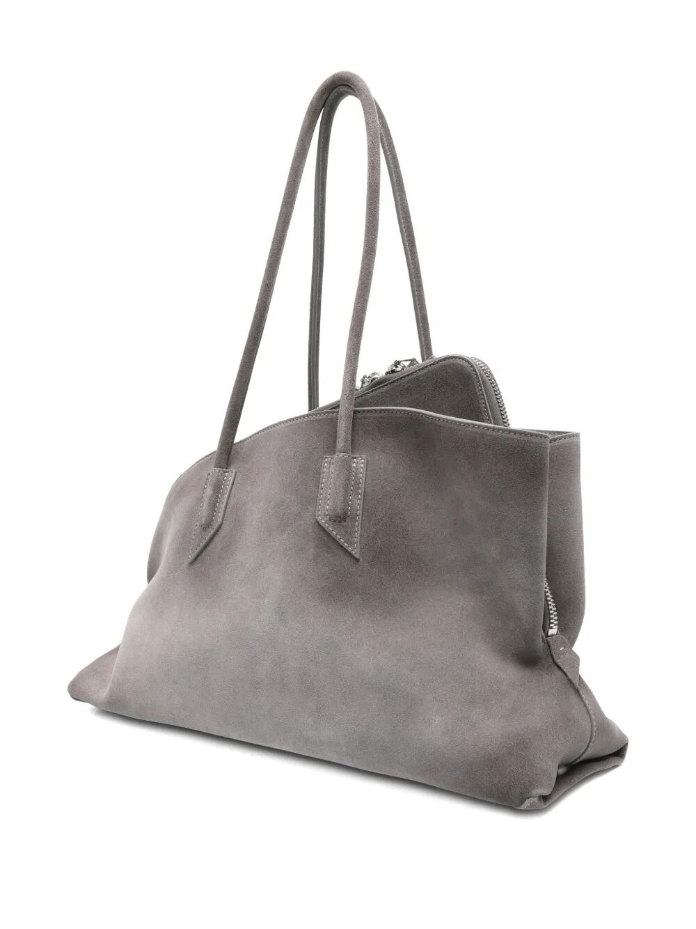 THE ATTICO The Passeggiata Medium Leather Shoulder Handbag