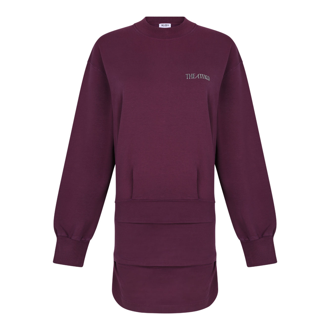 THE ATTICO Cotton Blend Mini Dress