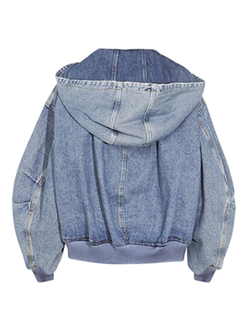 THE ATTICO Hooded Denim Jacket for Women