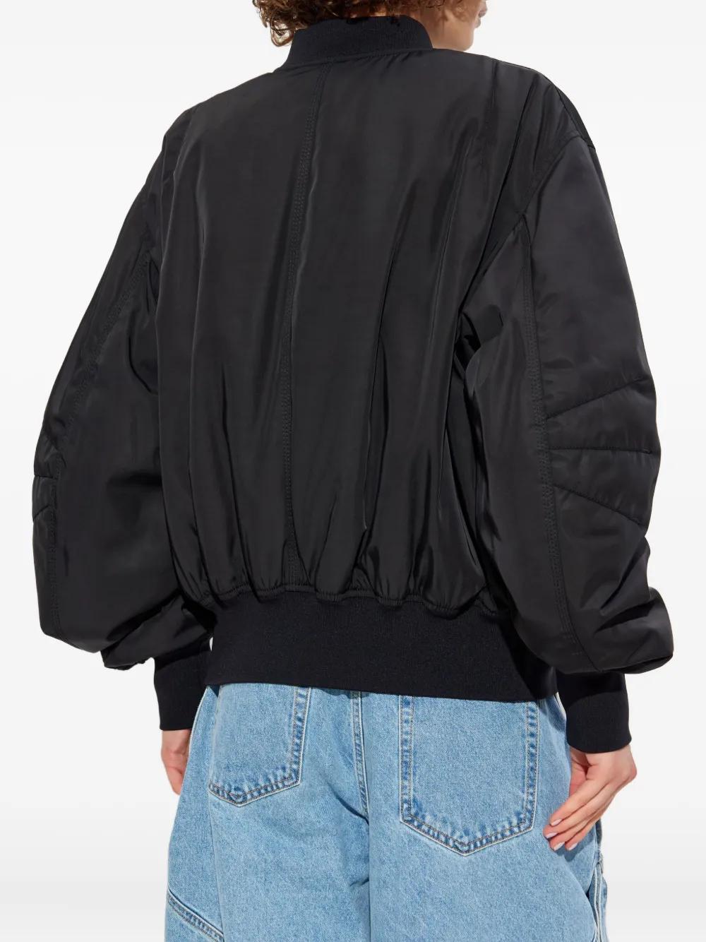 THE ATTICO Oversized Bomber Jacket - Size 40
