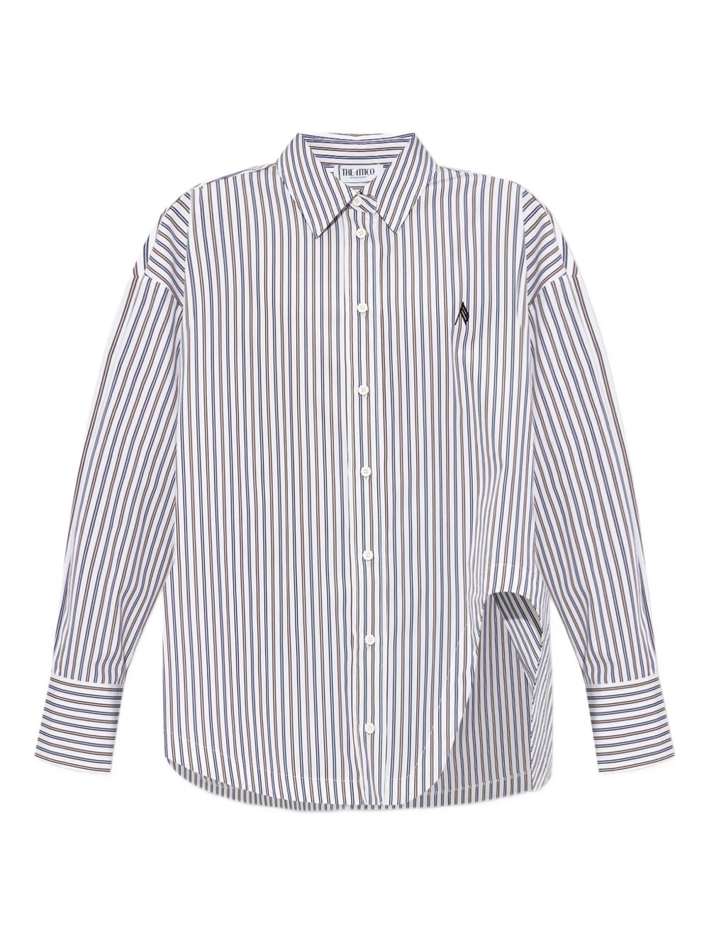 THE ATTICO Striped Cotton Shirt for Women