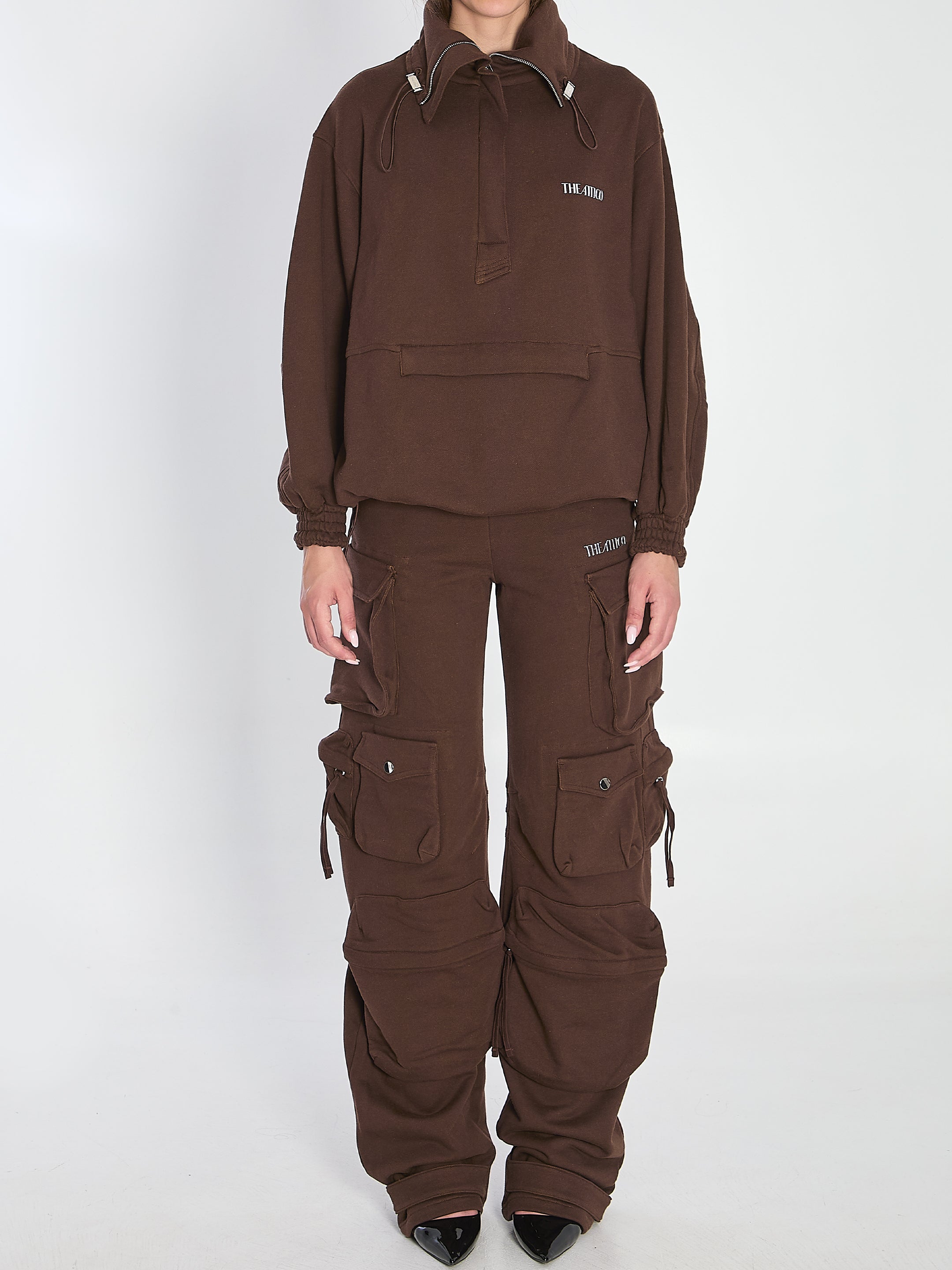 THE ATTICO Relaxed Fit Cargo Pants - FW25