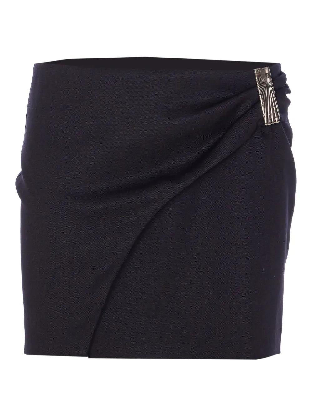 THE ATTICO Mini Crossover Skirt - Size 40 IT