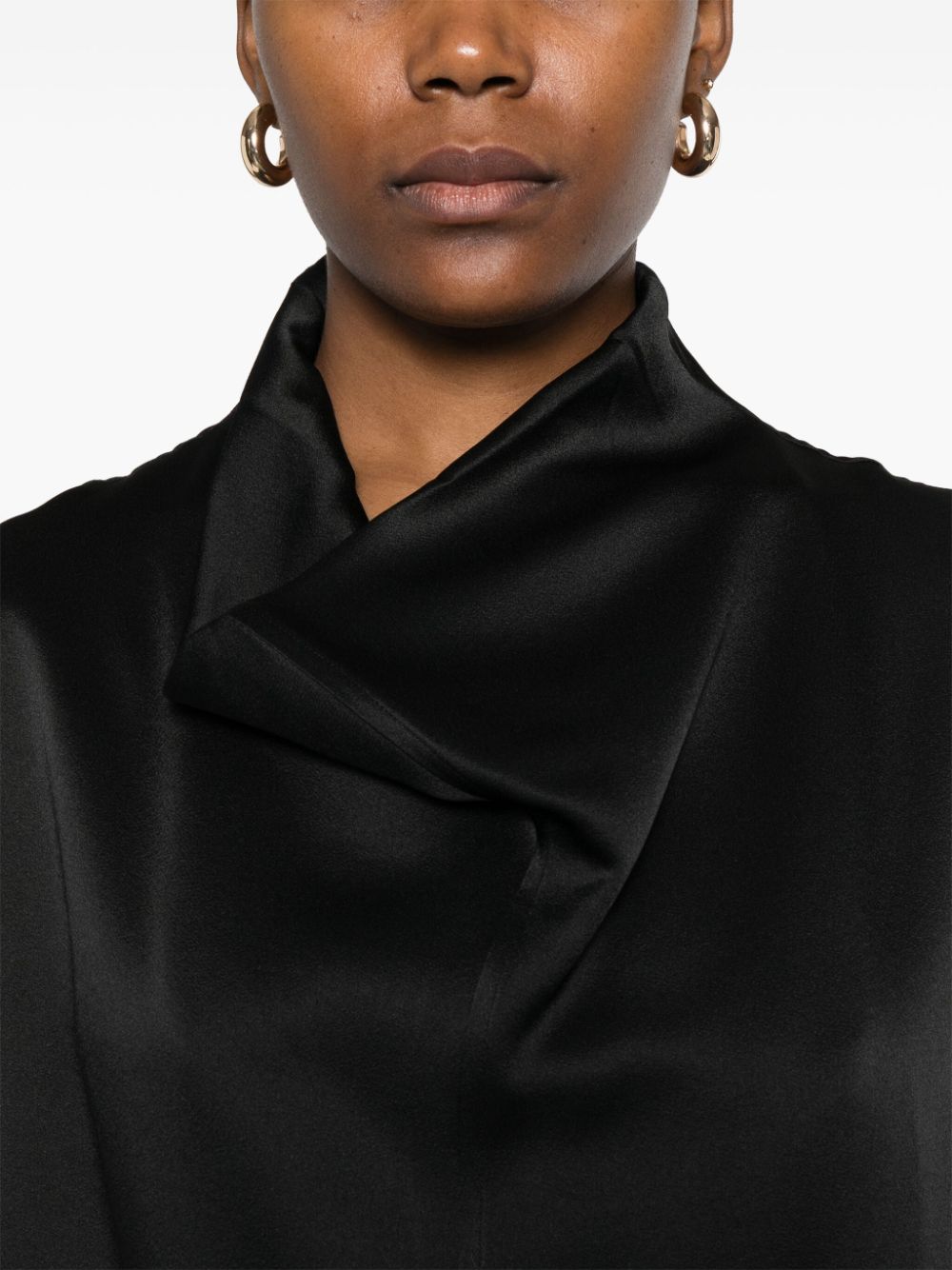 TOTEME Sleeveless Funnel-Neck Top for Women - SS25