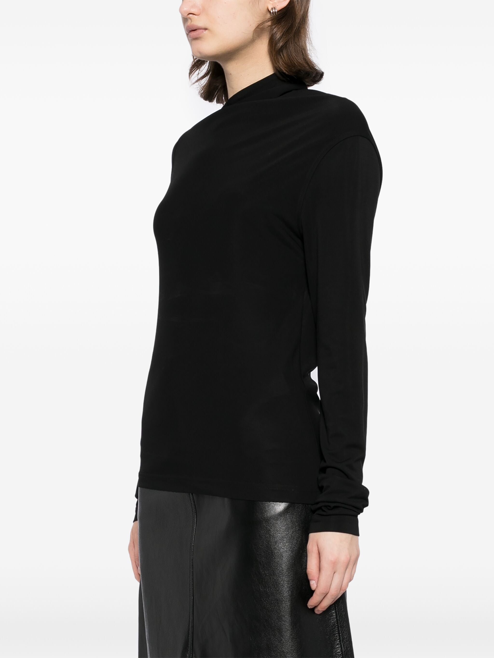 TOTEME Draped T-Shirt Top for Women