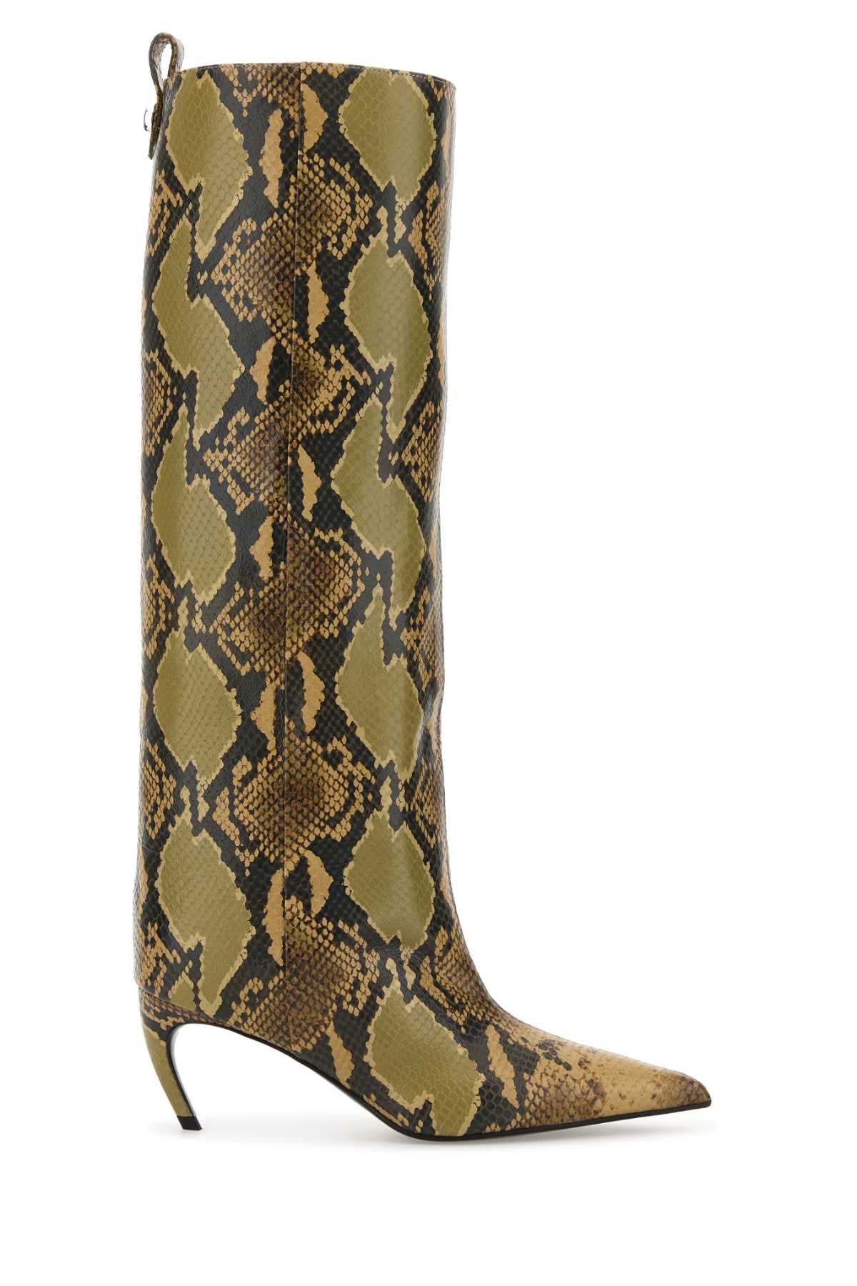 THE ATTICO Printed Leather Lea Boots for Women