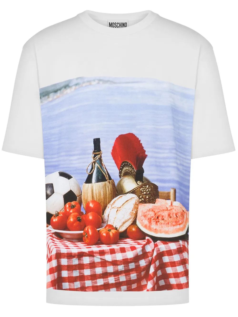 MOSCHINO COUTURE Photograph-Print T-Shirt for Men - SS25