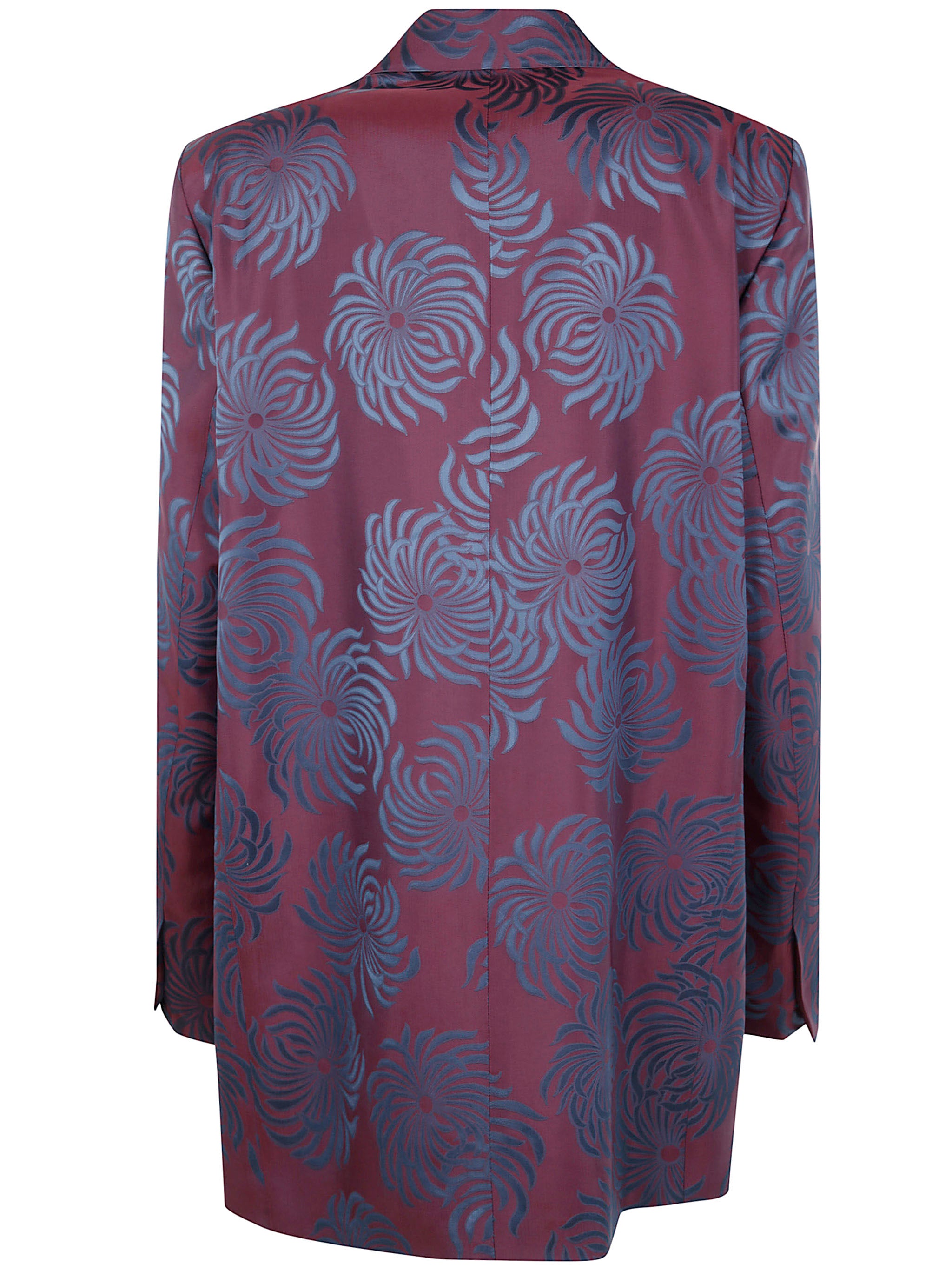 DRIES VAN NOTEN Double Dye Jacquard Jacket