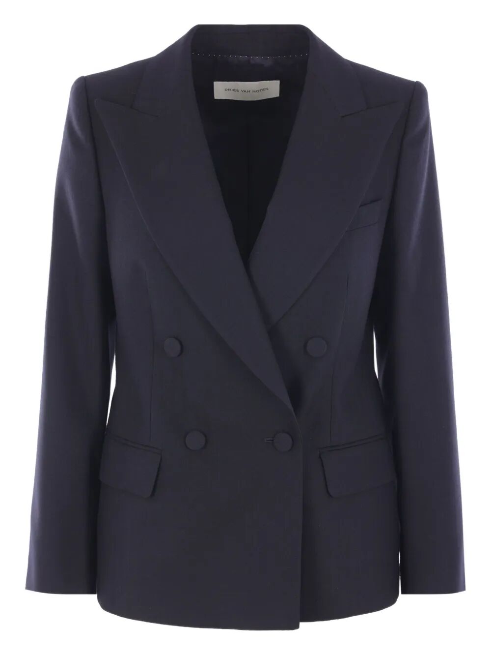 DRIES VAN NOTEN WOMEN'S CLASSIC WOOL OUTERWEAR JACKET