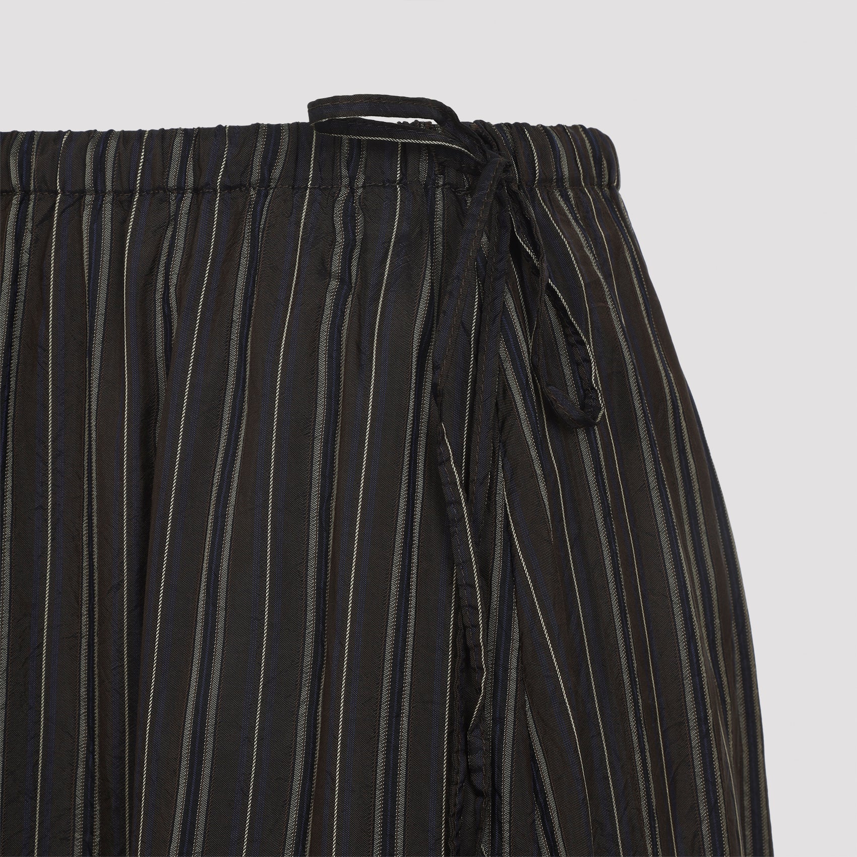 DRIES VAN NOTEN Elegant Cupro Skirt for Fall 2025