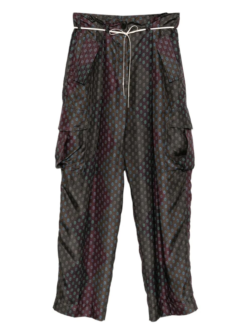 DRIES VAN NOTEN Silk Mini Pants for Women