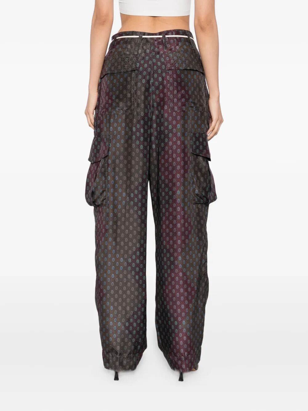 DRIES VAN NOTEN Silk Mini Pants for Women